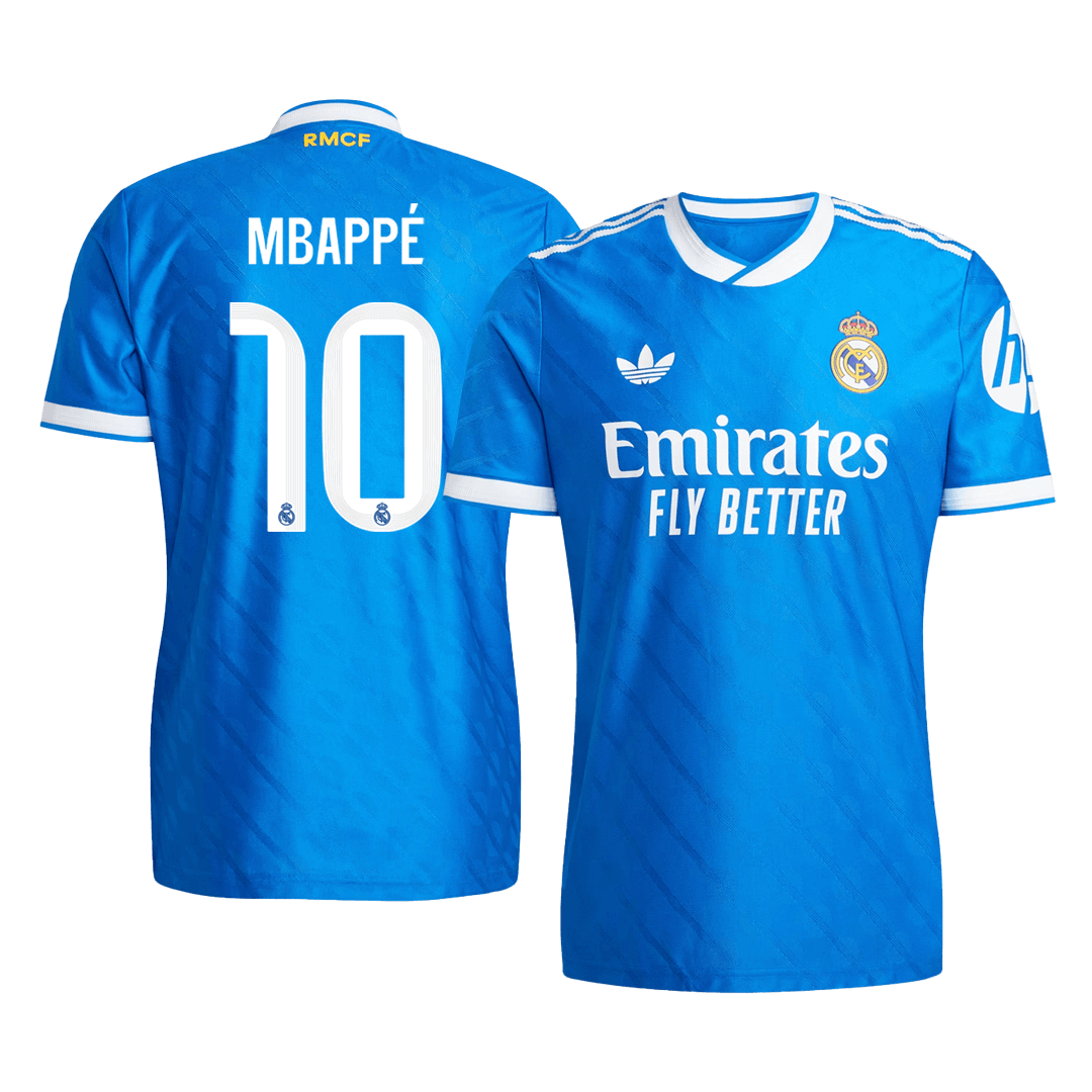MBAPPÉ #10 Real Madrid Derde Shirt 2025/26 Spelersversie