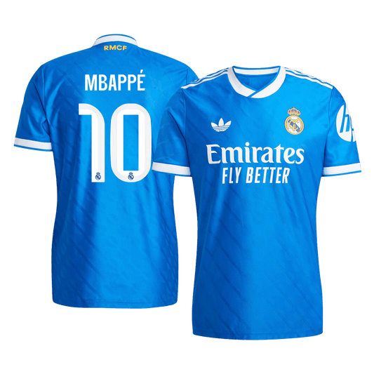 MBAPPÉ #10 Real Madrid Derde Shirt 2025/26 Spelersversie