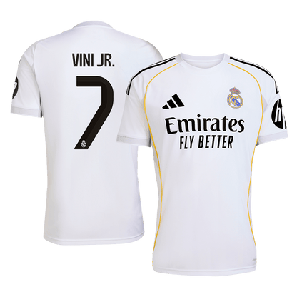 VINI JR. #7 Real Madrid Thuisshirt 2025/26
