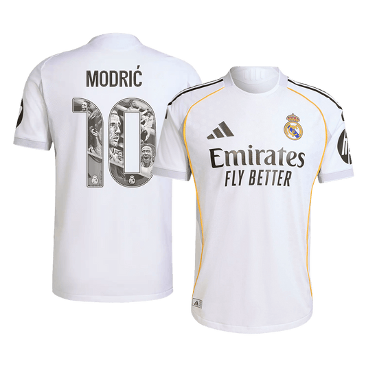 MODRIĆ Special #10 Real Madrid Thuisshirt 2025/26 Spelersversie