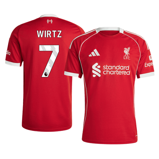 WIRTZ #7 Liverpool Thuisshirt 2025/26
