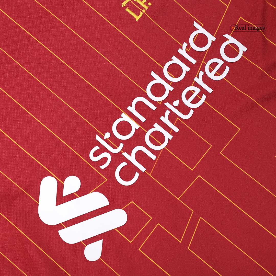 VIRGIL #4 Liverpool Thuisshirt 2024/25