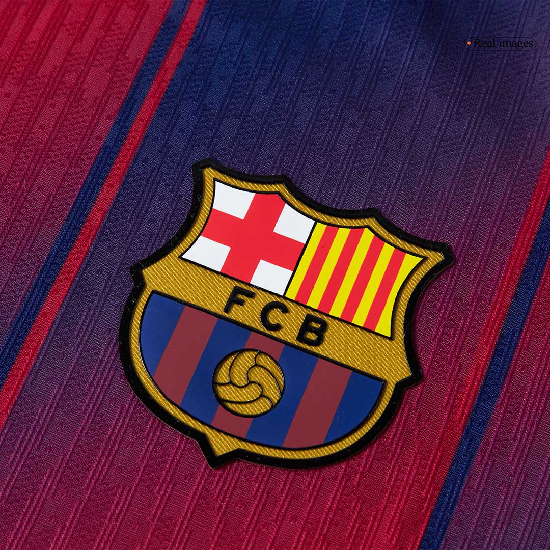 F.DE JONG #21 Barcelona Thuisshirt 2025/26 Spelersversie