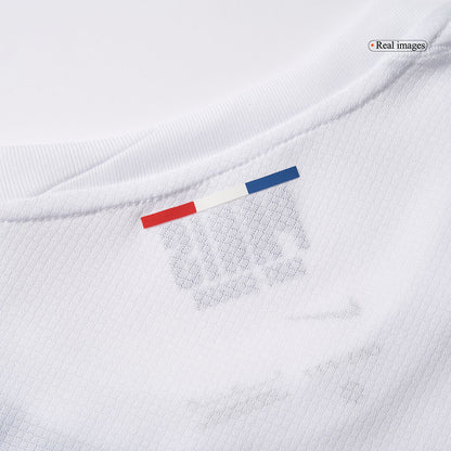 Kid's PSG uit-tenue (shirt + broek + sokken) 2024/25