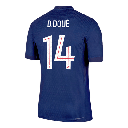 D.DOUÉ #14 PSG Thuisshirt 2025/26 Spelersversie