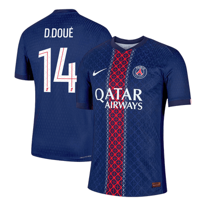 D.DOUÉ #14 PSG Thuisshirt 2025/26 Spelersversie