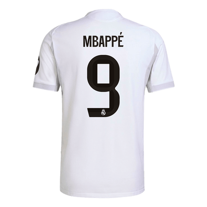 MBAPPÉ #9 Real Madrid Thuisshirt 2025/26 Spelersversie