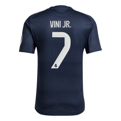 VINI JR. #7 Real Madrid Uitshirt 2025/26 Spelersversie