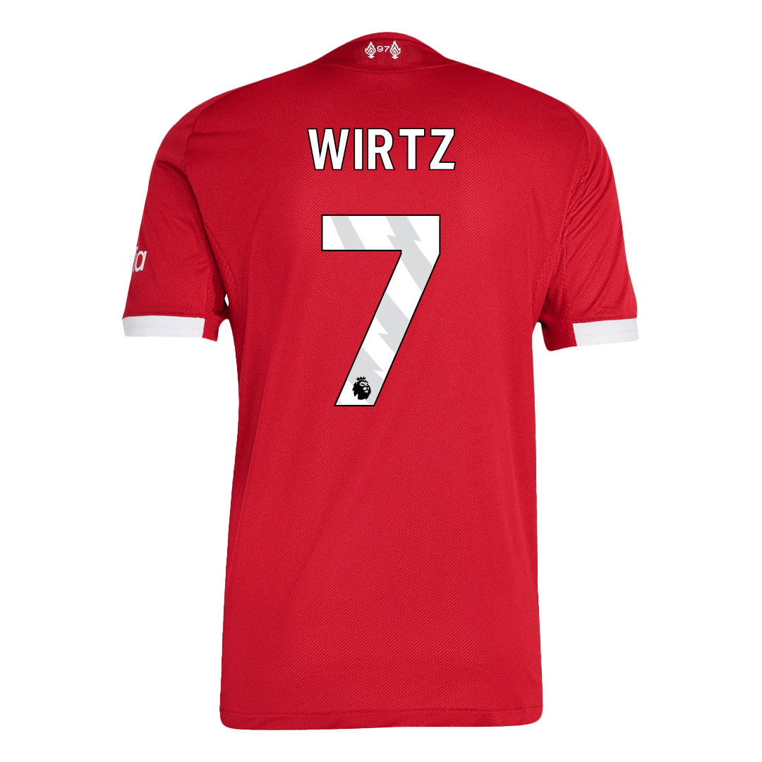 WIRTZ #7 Liverpool Thuisshirt 2025/26 Spelersversie