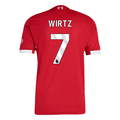 WIRTZ #7 Liverpool Thuisshirt 2025/26 Spelersversie