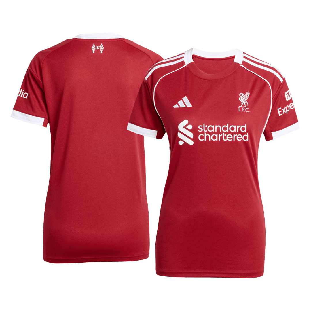Dames Liverpool Thuisshirt 2025/26