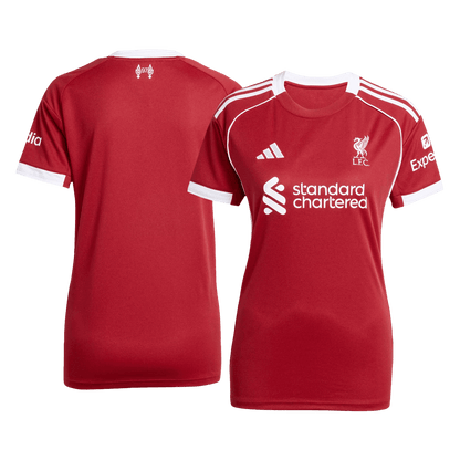 Dames Liverpool Thuisshirt 2025/26