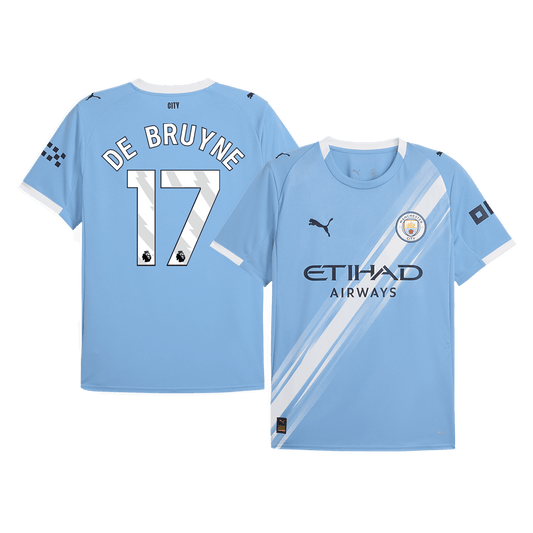 DE BRUYNE #17 Manchester City Thuisshirt 2025/26