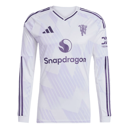 Manchester United Uitshirt 2025/26 Lange Mouwen