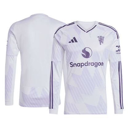 Manchester United Uitshirt 2025/26 Lange Mouwen