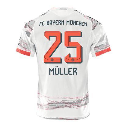 MÜLLER #25 Bayern München Uitshirt 2025/26 Spelersversie