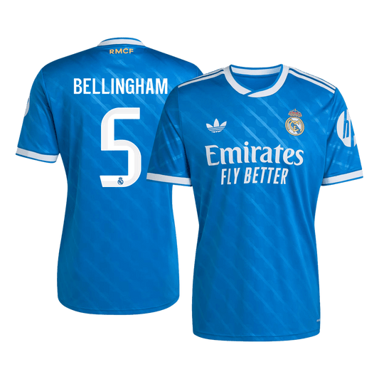 BELLINGHAM #5 Real Madrid Derde Shirt 2025/26
