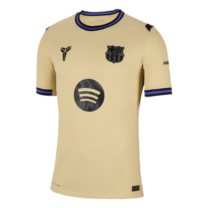 F.DE JONG #21 Barcelona Uitshirt 2025/26 Spelersversie - UCL