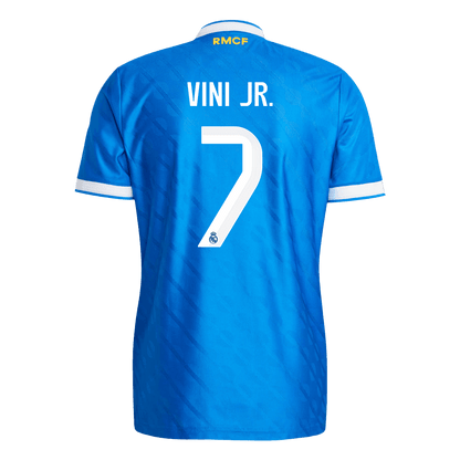 VINI JR. #7 Real Madrid Derde Shirt 2025/26 Spelersversie