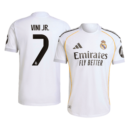 VINI JR. #7 Real Madrid Thuisshirt 2025/26 Spelersversie