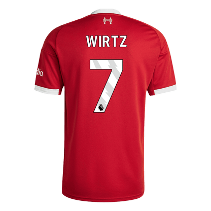 WIRTZ #7 Liverpool Thuisshirt 2025/26