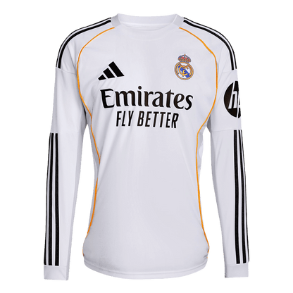 Real Madrid Thuisshirt 2025/26 Lange Mouwen