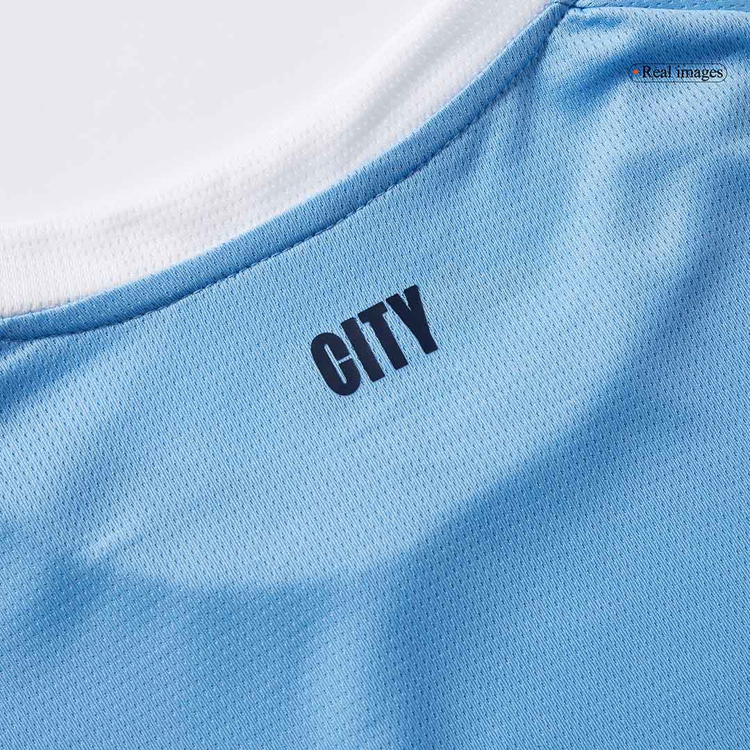 Manchester City Thuisshirt 2025/26 Lange Mouwen