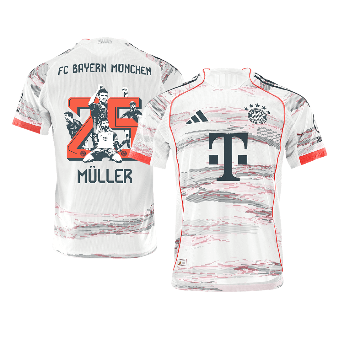 MÜLLER Special #25 Bayern München Uitshirt 2025/26 Spelersversie