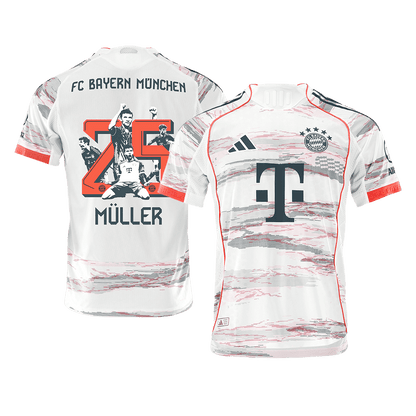 MÜLLER Special #25 Bayern München Uitshirt 2025/26 Spelersversie