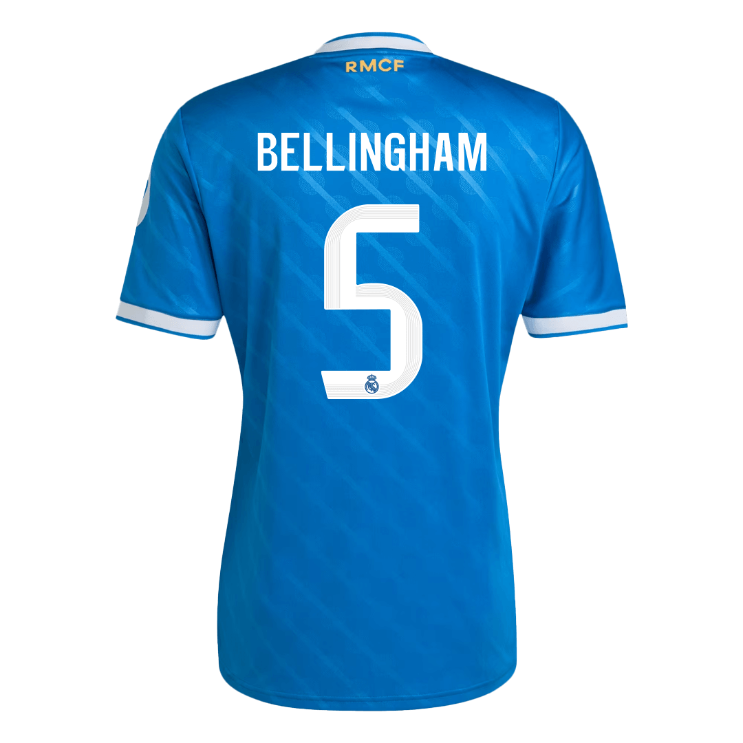 BELLINGHAM #5 Real Madrid Derde Shirt 2025/26