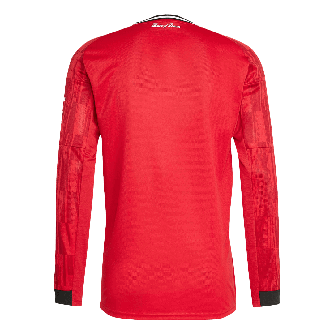 Manchester United Thuisshirt 2025/26 Lange Mouwen