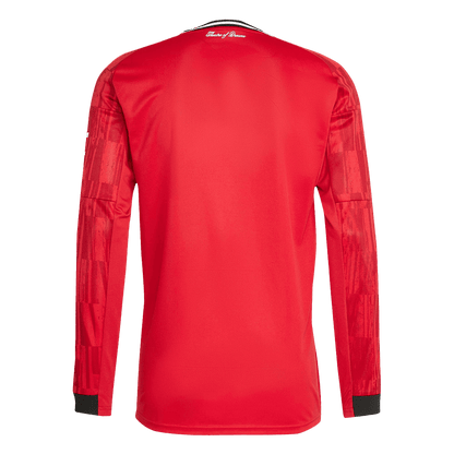Manchester United Thuisshirt 2025/26 Lange Mouwen