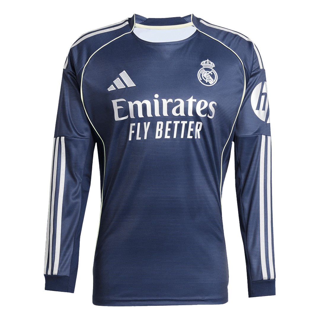 Real Madrid Uitshirt 2025/26 Lange Mouwen