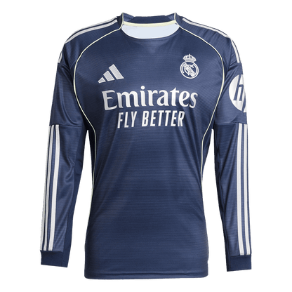 Real Madrid Uitshirt 2025/26 Lange Mouwen