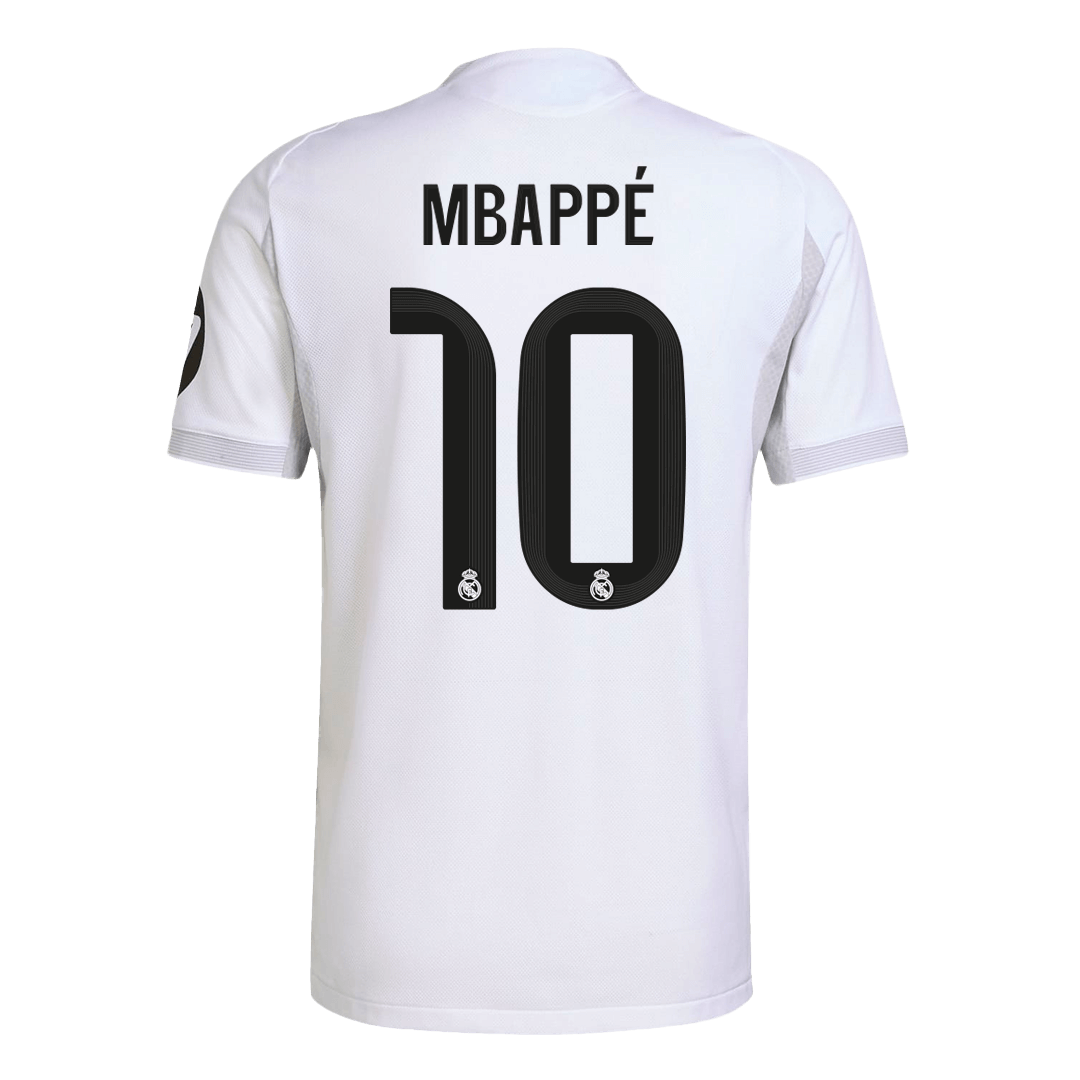 MBAPPÉ #10 Real Madrid Thuisshirt 2025/26 Spelersversie