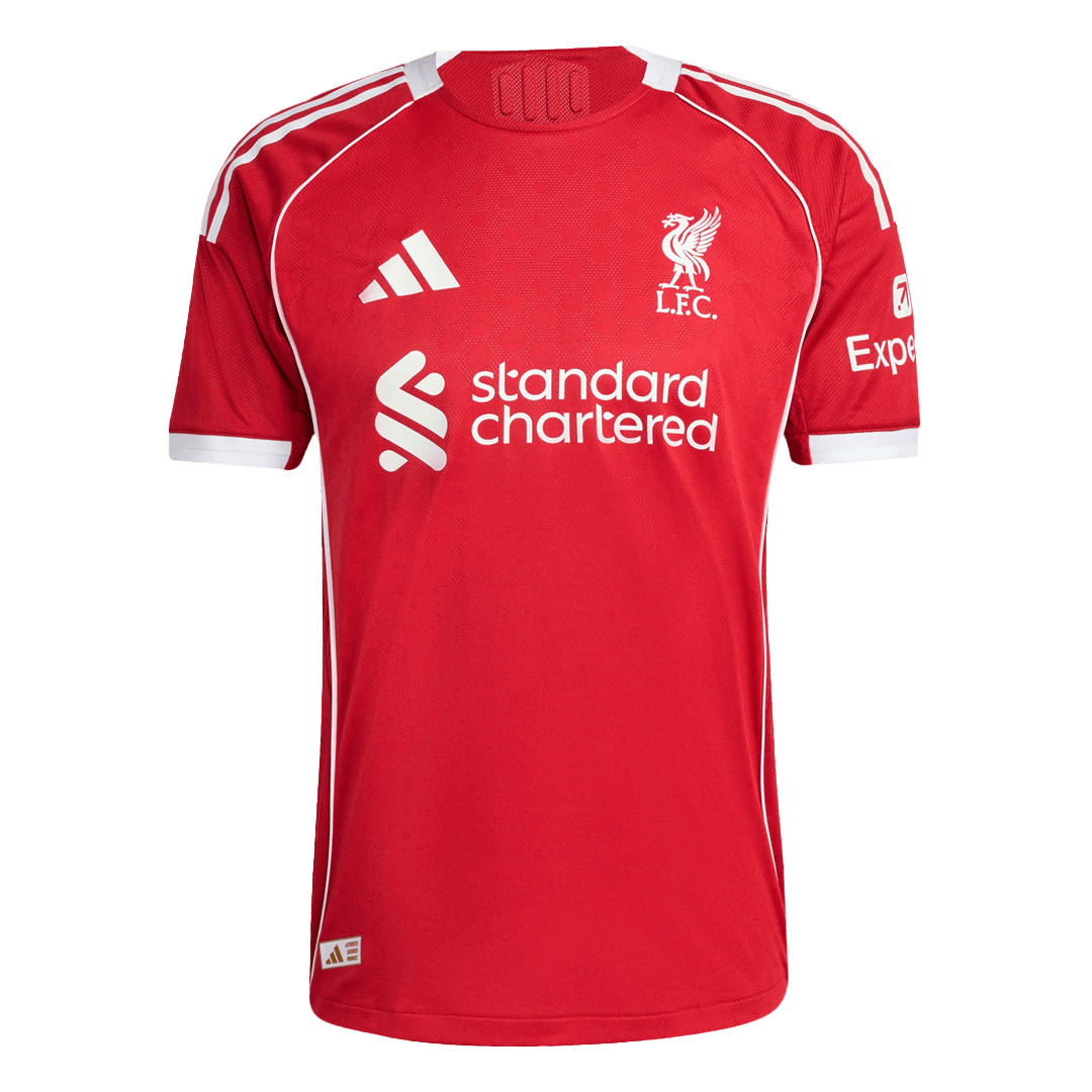 Liverpool Thuisshirt 2025/26 Spelersversie