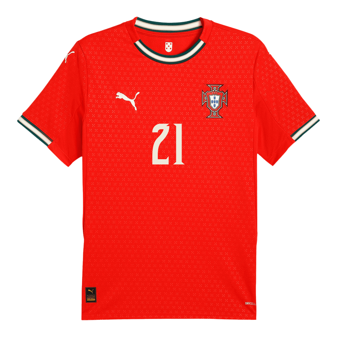 DIOGO J. #21 Portugal Thuisshirt 2025