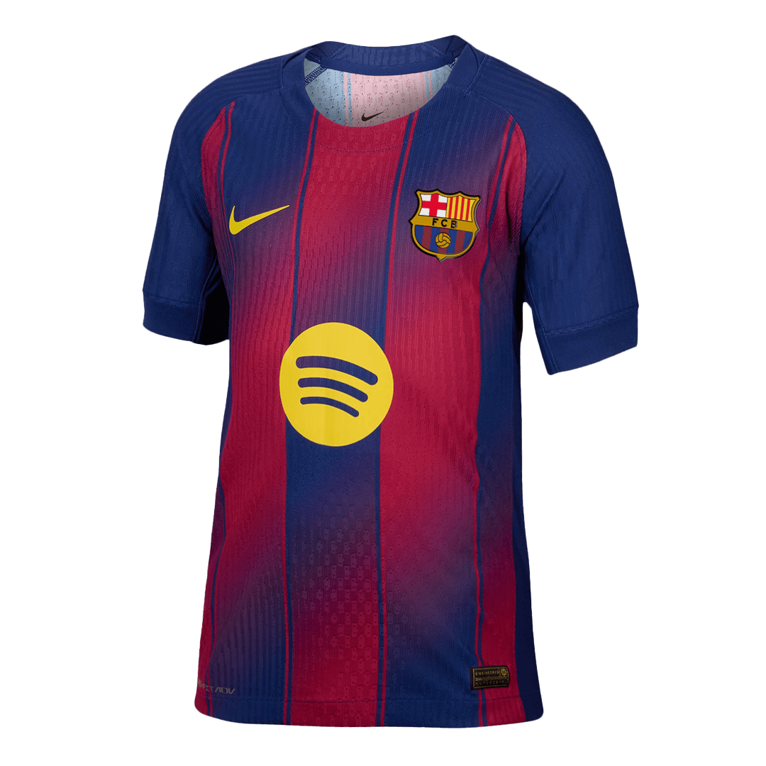 F.DE JONG #21 Barcelona Thuisshirt 2025/26 Spelersversie