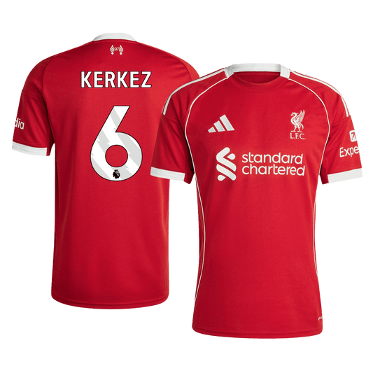 KERKEZ #6 Liverpool Thuisshirt 2025/26