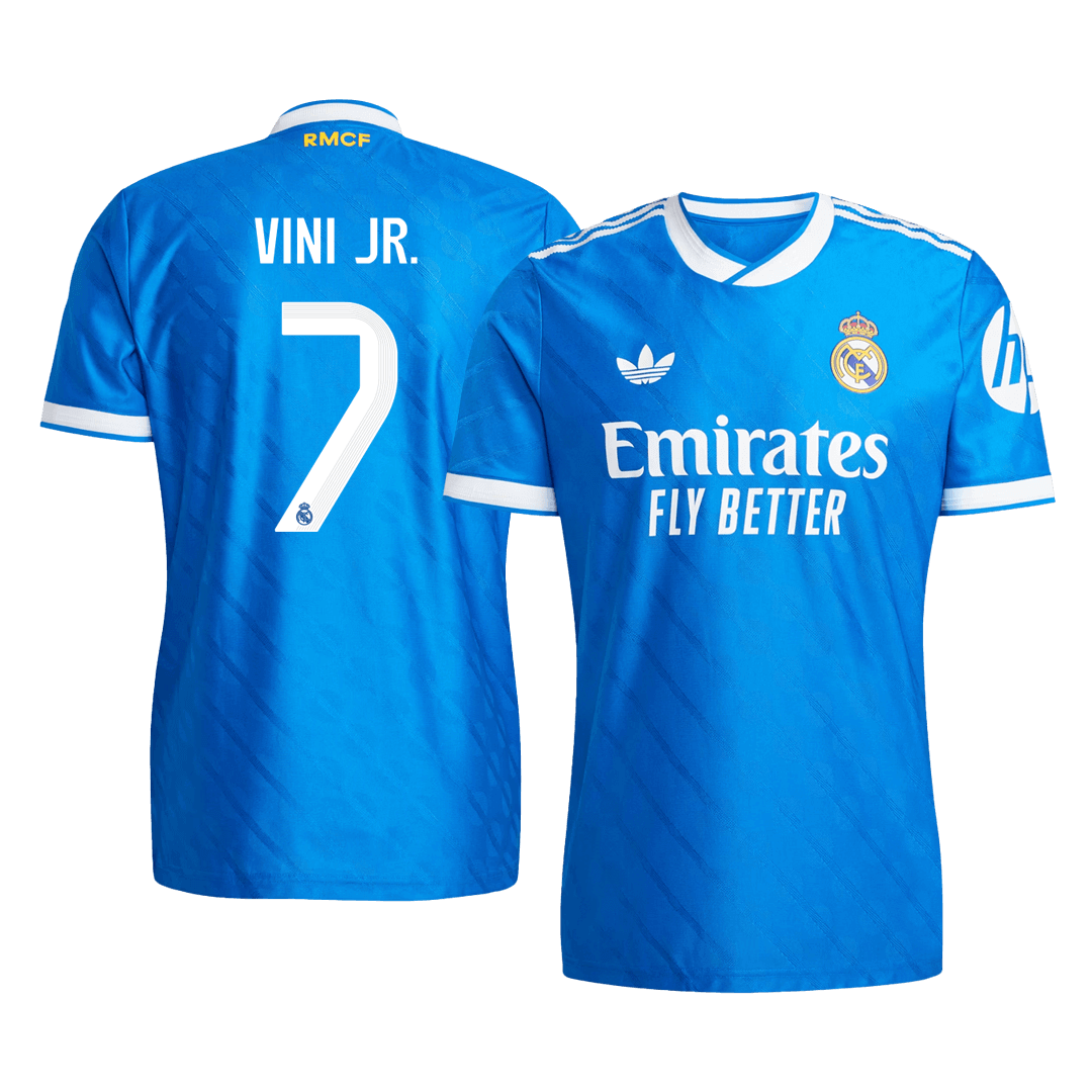 VINI JR. #7 Real Madrid Derde Shirt 2025/26 Spelersversie
