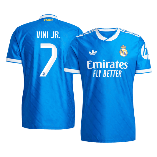 VINI JR. #7 Real Madrid Derde Shirt 2025/26 Spelersversie