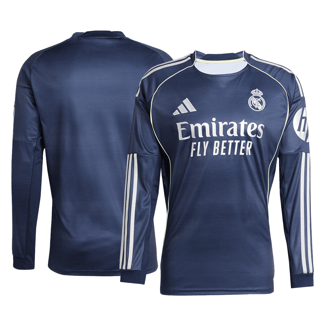 Real Madrid Uitshirt 2025/26 Lange Mouwen