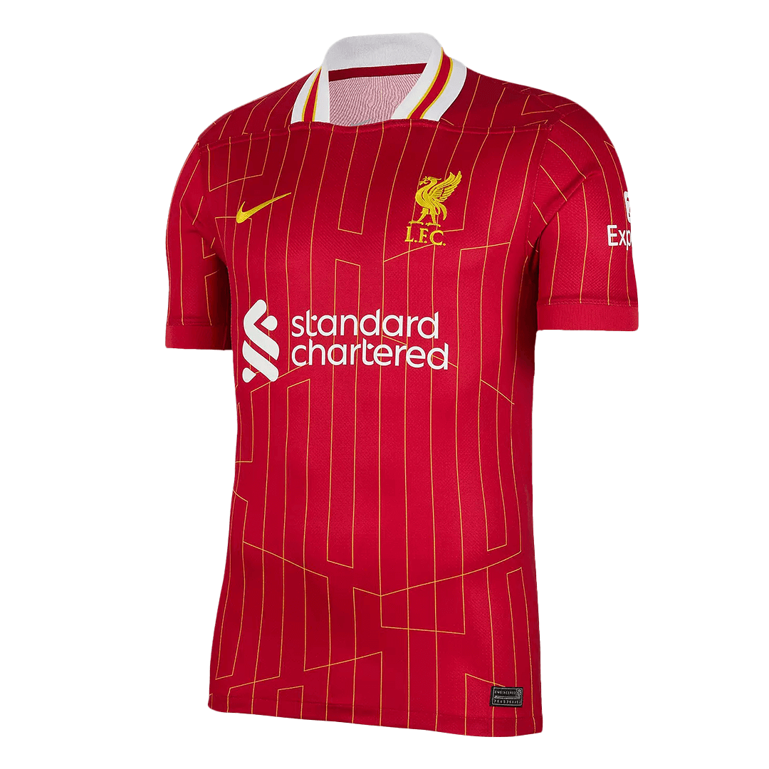 VIRGIL #4 Liverpool Thuisshirt 2024/25