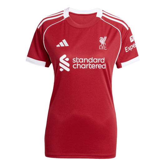Dames Liverpool Thuisshirt 2025/26